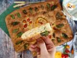 Květy focaccia - focaccia art - Příprava krok 10