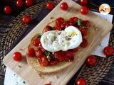 Bruschetta s pečenými rajčaty a burratou - Příprava krok 5