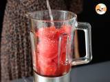 Melounové frosé: super osvěžující koktejl granita s rosé! - Příprava krok 3