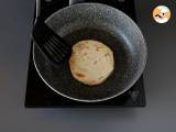 Čínské palačinky se zelenou cibulkou - Scallion pancakes - Příprava krok 5