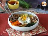 Bibimbap, tradiční korejské jídlo - Příprava krok 13