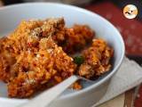 Risotto 'nduja a klobása, první chod s intenzivní chutí - Příprava krok 7