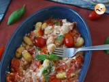 Zapečené feta gnocchi s Airfryerem, super rychlý pokrm s cherry rajčátky a fetou! - Příprava krok 8