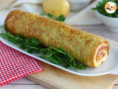 Bramborová rolka se sýrem Savoy Raclette a šunkou - foto 2