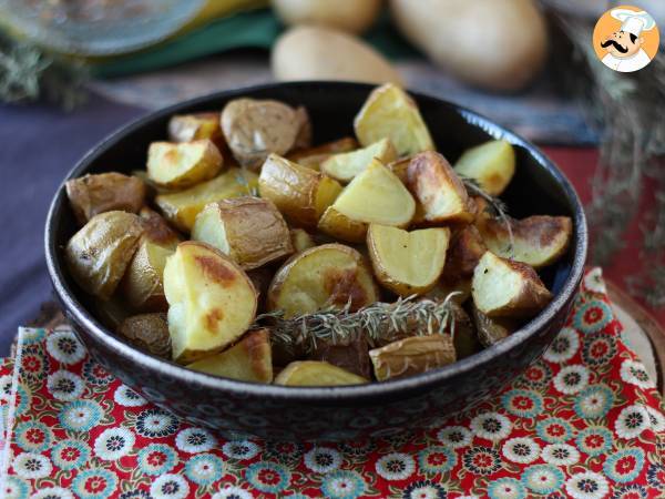 Brambory pečené v troubě, klasický a snadný recept