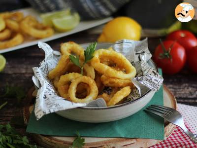 Calamares a la romana - chobotnice obalené v těstíčku - foto 4