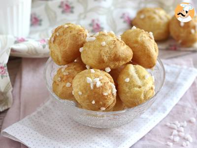 Chouquettes, choux s perlovým cukrem