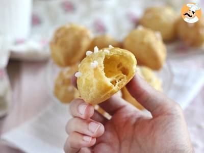 Chouquettes, choux s perlovým cukrem - foto 2