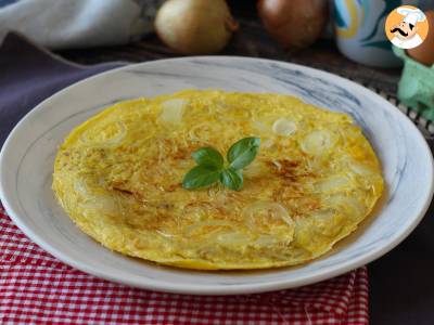 Cibulová omeleta, chutný a snadno připravitelný recept