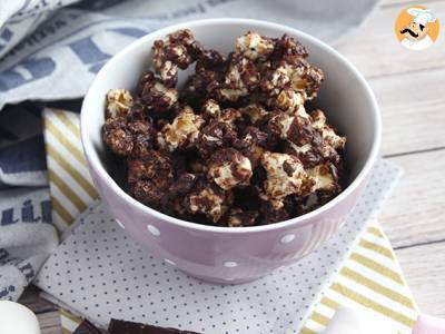 Čokoládový popcorn a marshmallow - foto 5