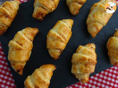 Croissanty z listového těsta se šunkou a sýrem fromage frais - foto 3