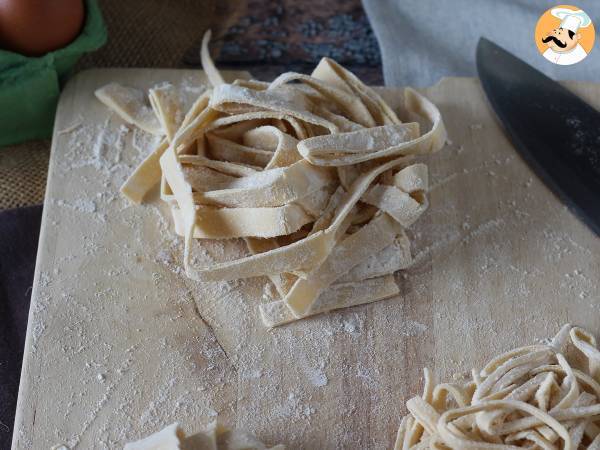 Domácí tagliatelle, postup vysvětlený krok za krokem - foto 5