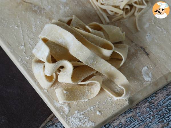 Domácí vaječné pappardelle: recept vysvětlený krok za krokem - foto 5