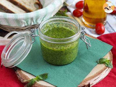 Domácí zelené pesto - pesto alla genovese - foto 2