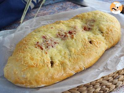 Fougasse se slaninou a cibulí - foto 4