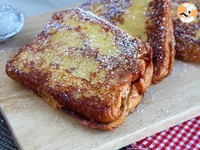 Francouzský toast s arašídovým máslem a želé - foto 3