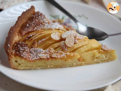 Jablečný a mandlový koláč (Tarte normande) - foto 5