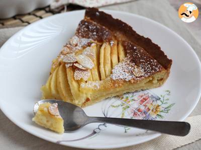 Jablečný a mandlový koláč (Tarte normande) - foto 7