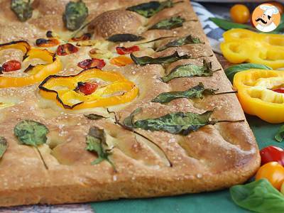 Květy focaccia - focaccia art - foto 8