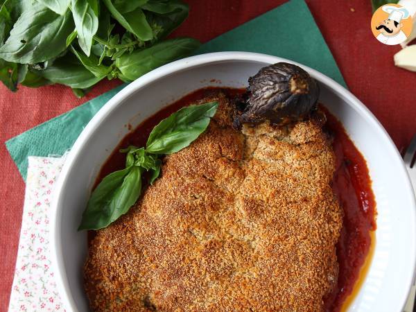 Lilek obalený v těstíčku po milánsku, ale vegetariánský - Vaření ve fritéze na vzduchu - foto 4