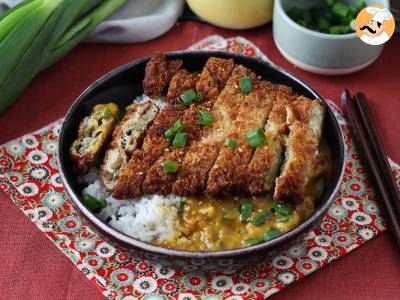 Lilek obalený ve strouhance panko, japonské kari ve stylu katsu, ale vegetariánské - foto 4