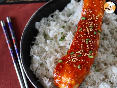 Losos na korejský způsob s omáčkou gochujang připravený za 8 minut - foto 5