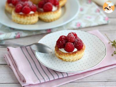 Maliny a mascarpone vol au vents - foto 2