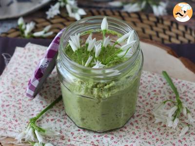 Medvědí česnekové pesto, voňavé a velmi chutné!