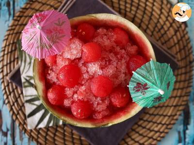 Melounové frosé: super osvěžující koktejl granita s rosé! - foto 3