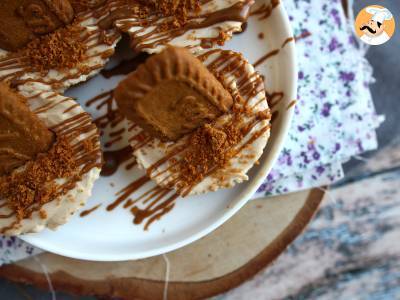 Nepečené tvarohové koláče se sušenkami speculoos - foto 4