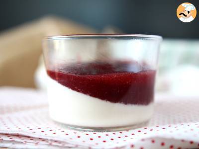 Panna cotta s bobulovým coulis - foto 2