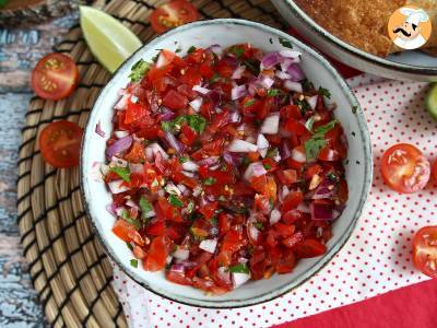 Pico de gallo a domácí tortilla chipsy - foto 6