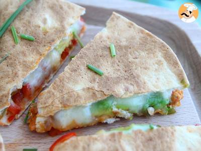 Quesadillas s kuřecím masem a avokádem - foto 3