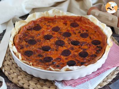 Quiche s paprikou a chorizem - foto 3