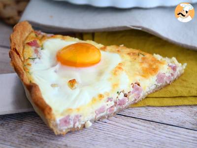 Quiche s vejci a šunkou - foto 3