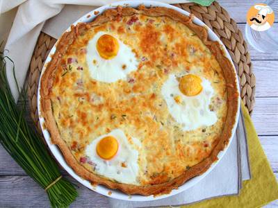 Quiche s vejci a šunkou - foto 4