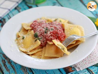 Ricotta ravioli, recept krok za krokem - foto 2