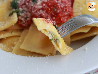 Ricotta ravioli, recept krok za krokem - foto 3