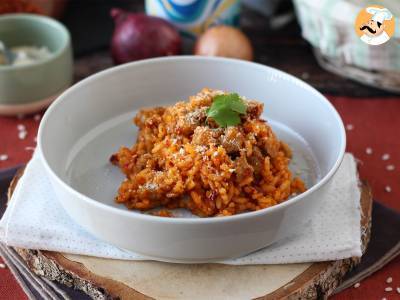 Risotto 'nduja a klobása, první chod s intenzivní chutí - foto 2