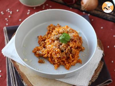 Risotto 'nduja a klobása, první chod s intenzivní chutí - foto 5