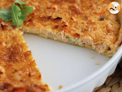 Rychlý a snadný lososový quiche - foto 3