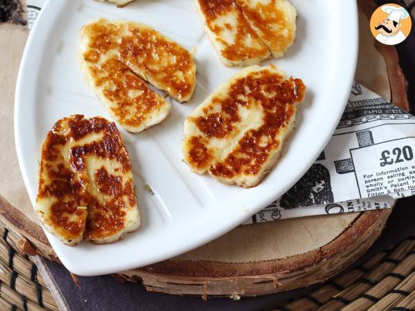 Smažené Halloumi na sladkokyselo s medem a rozmarýnem - foto 2