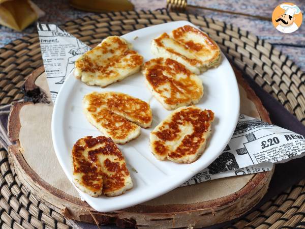 Smažené Halloumi na sladkokyselo s medem a rozmarýnem - foto 3