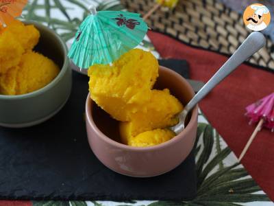 Sorbet z manga a limetky z pouhých 3 ingrediencí, hotový za 5 minut! - foto 2