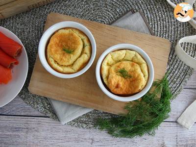 Soufflé z uzeného lososa a fromage frais - foto 3