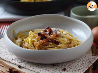 Spaghetti alla carbonara, pravý italský recept na karbohydráty! - foto 2