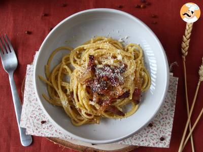 Spaghetti alla carbonara, pravý italský recept na karbohydráty! - foto 6