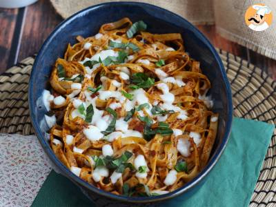 Tagliatelle al forno, recept proti plýtvání zbytky těstovin