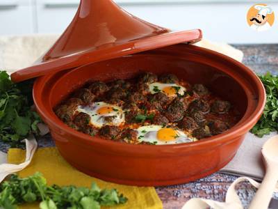 Tajine z kefty (mleté masové kuličky s kořením a bylinkami) - foto 2