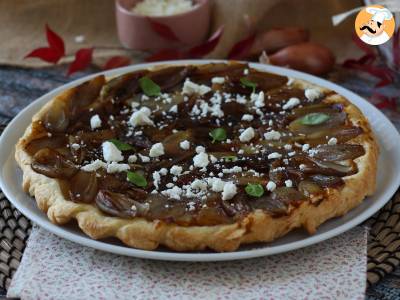 Tarte tatin se šalotkou a fetou, neodolatelná slaná verze!